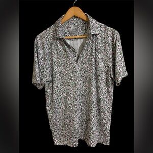 CALLAWAY  Men’s’ Small Ventilated tropical Fruit Print Golf Polo NWOT